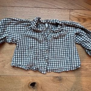 Rylee + Cru Gingham Shirt, 2-3 years